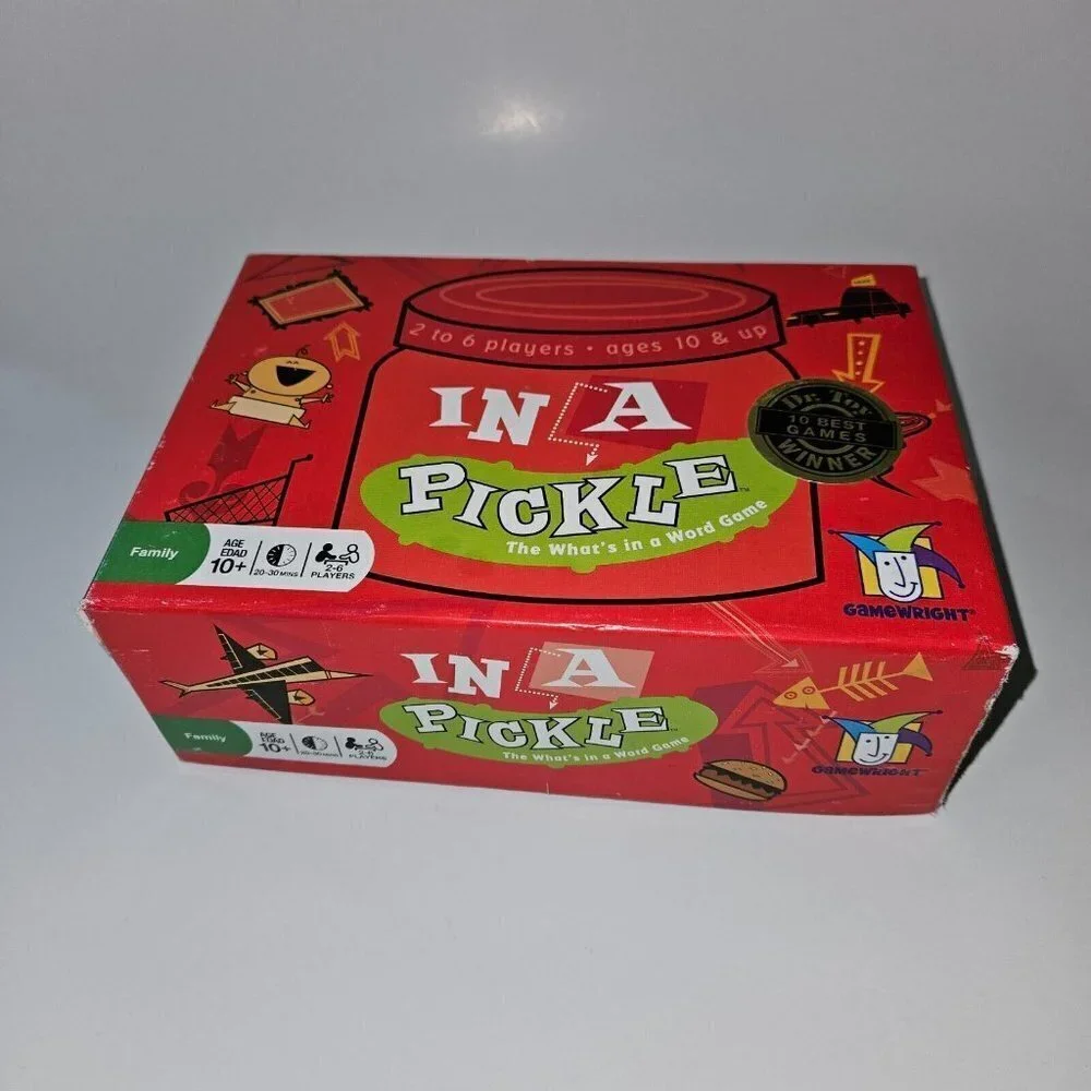 Game Night Lot Cards In A Pickle Ruckus Bananagrams Party Edition ALL COMPLETE